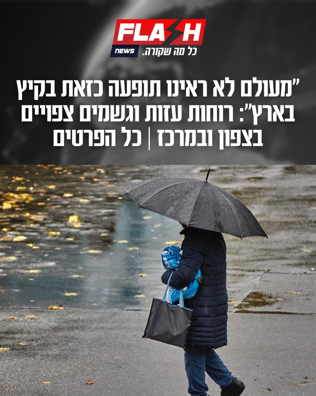 אוגוסט השתגע: מזג האוויר החריג כבר הגיע אליכם?...
