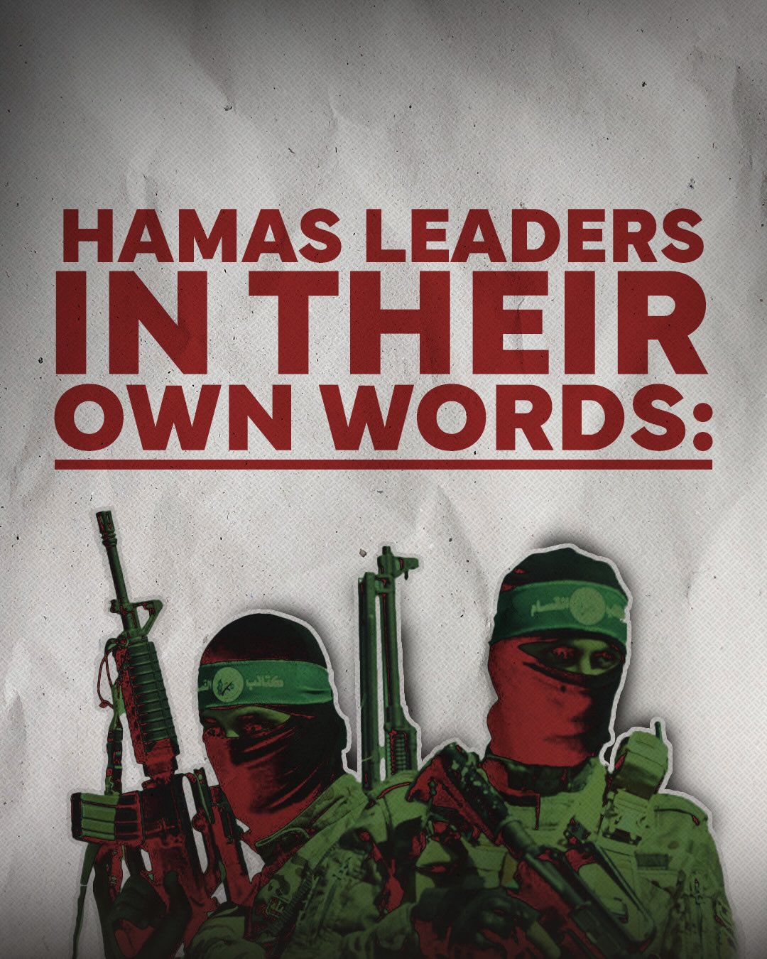 Why tell you what Hamas stands for when they can tell you themselves?...