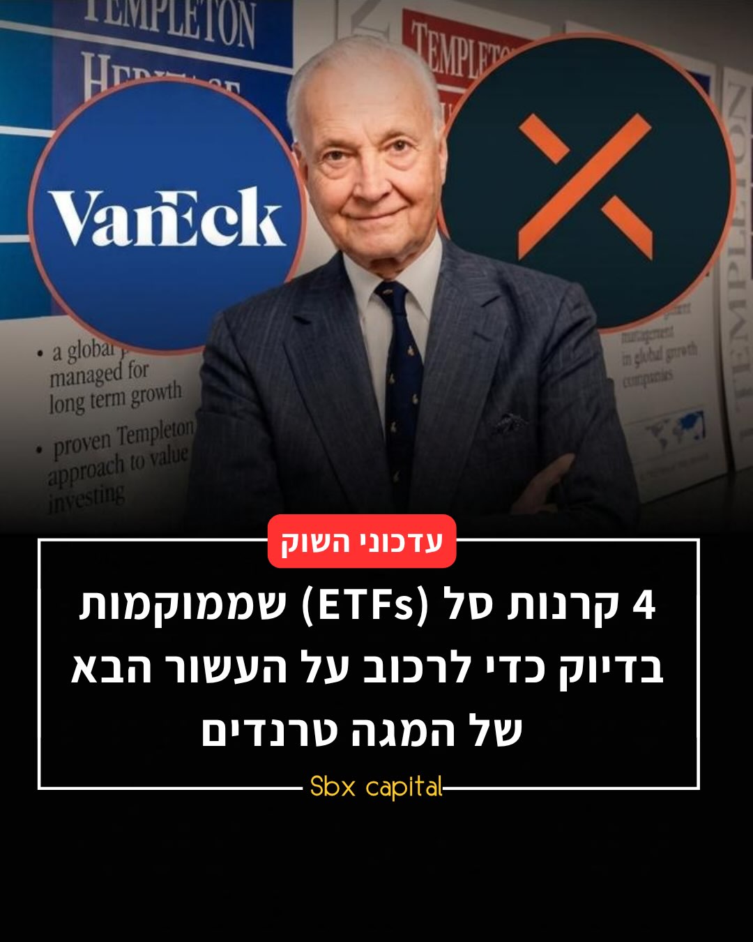 נראה שהעשור הקרובים יוגדר על ידי 4 מגה-טרנדים, ויש קרן סל (ETF)...