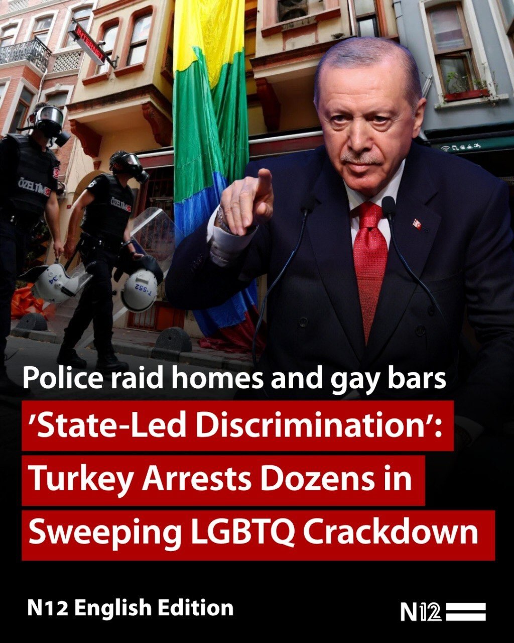 Turkish police have launched a sweeping crackdown on the LGBTQ community, arresting dozens of individuals in a...