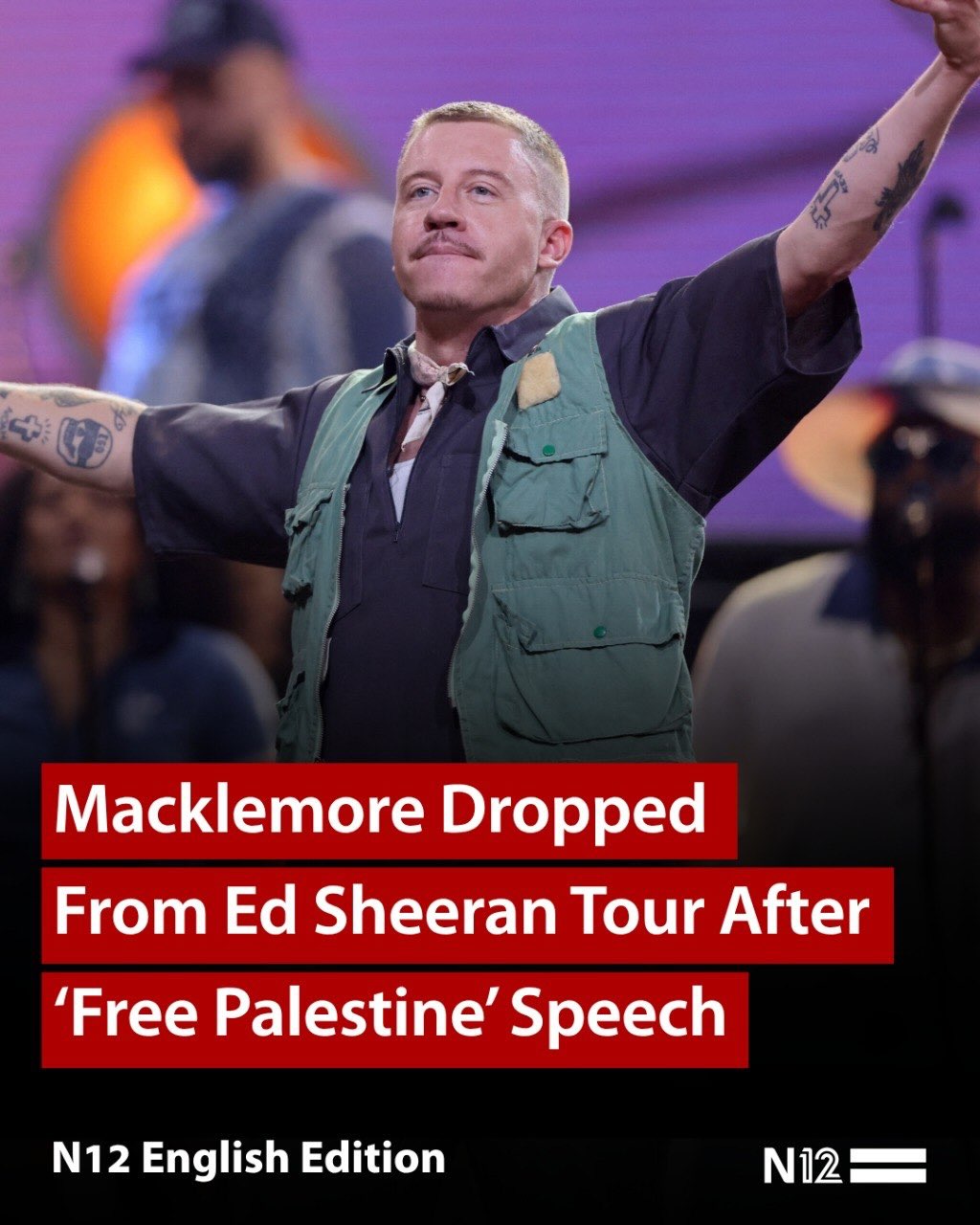 Macklemore has been dropped from the remainder of Ed Sheeran‘s U.S. Loop Tour after making headlines for...