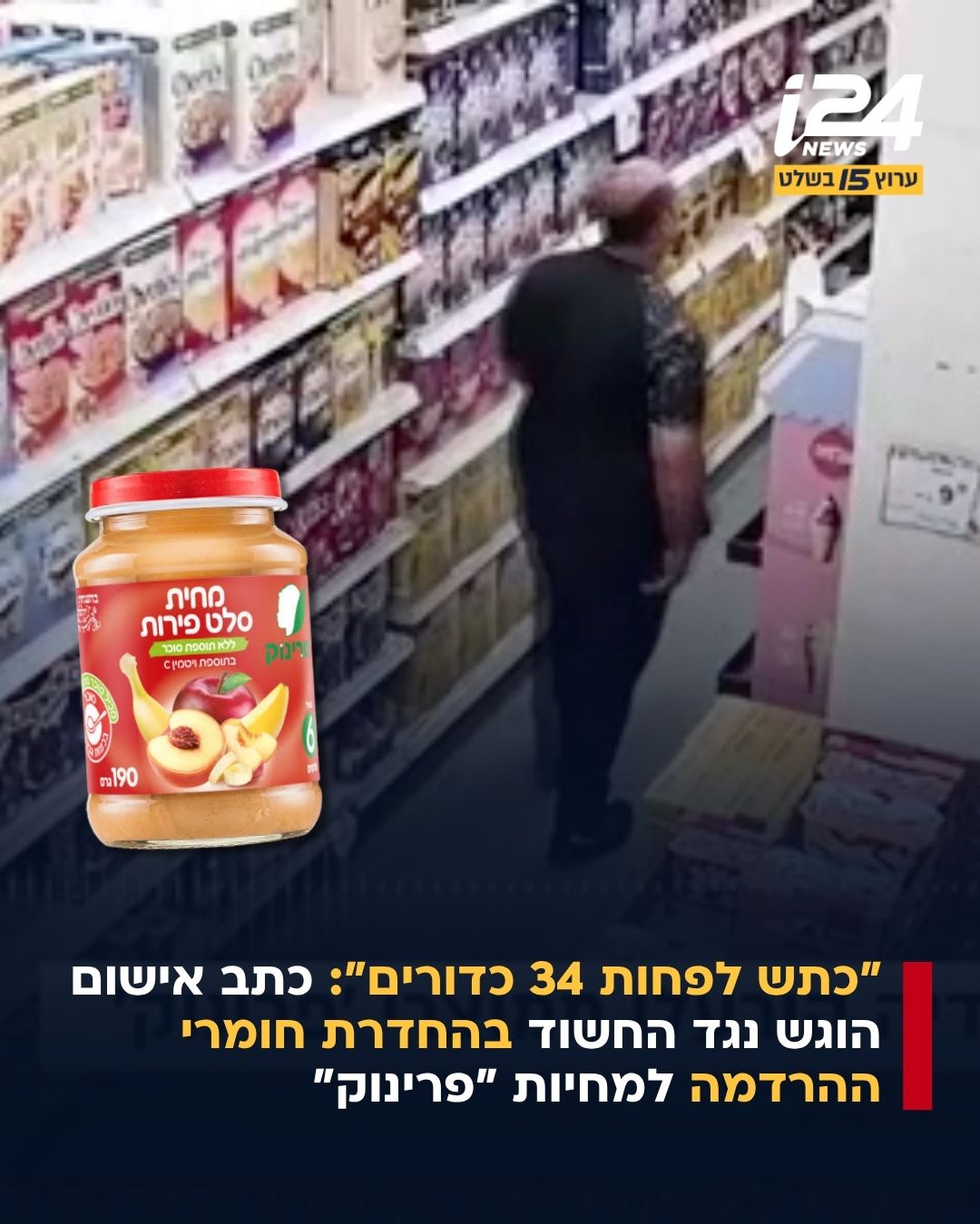 ⁨ כתב אישום הוגש נגד יאן שמלא, בן 41 מבאר שבע, שהחדיר תרופות...