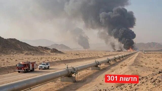 סוכנות הידיעות AP: תיקון צינור הנפט בסעודיה יימשך שלושה עד...