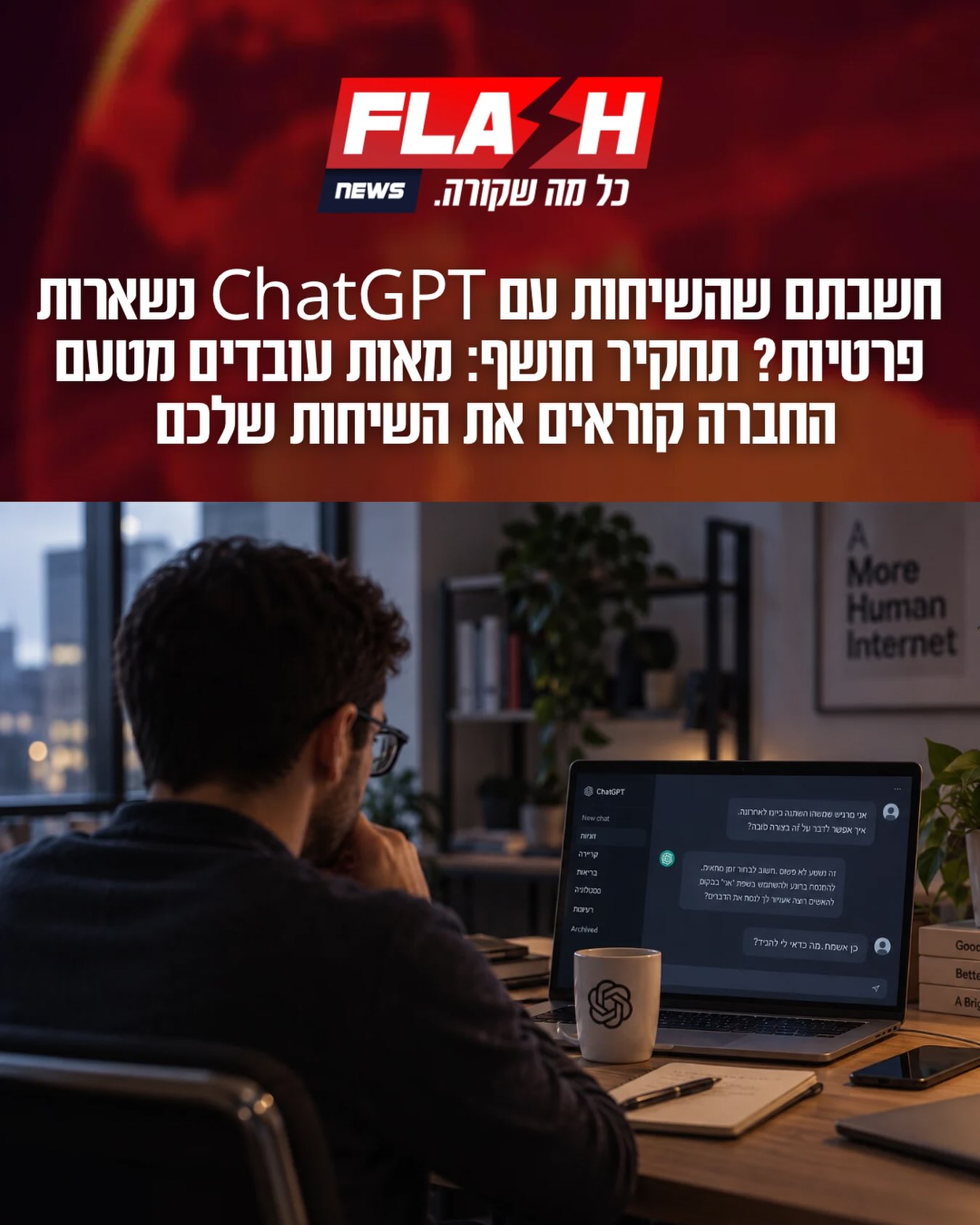 שתפו | תחקיר של 404 Media חושף כי מאות עובדים חיצוניים קוראים...