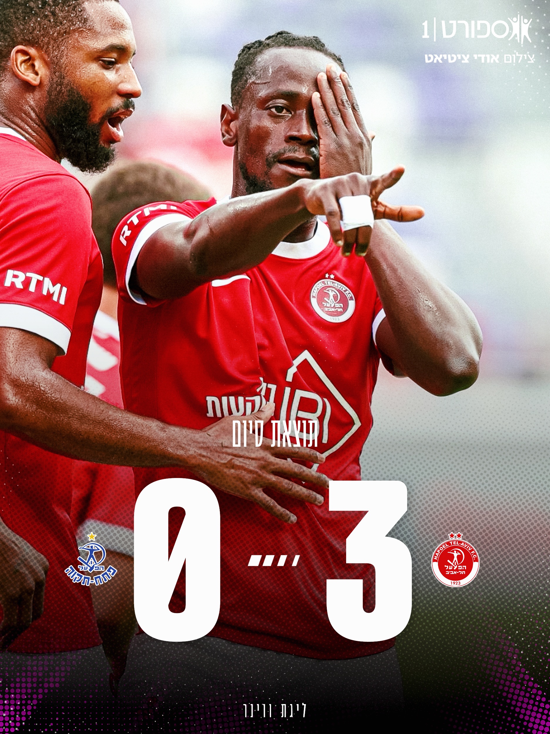הפועל ת״א מתאוששת מהדרבי ומנצחת את הפועל פ״ת 🔴⚪...