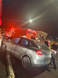 תאונה עם מעורבות שני כלי רכב אירעה בכביש 41 צומת בני דרום...