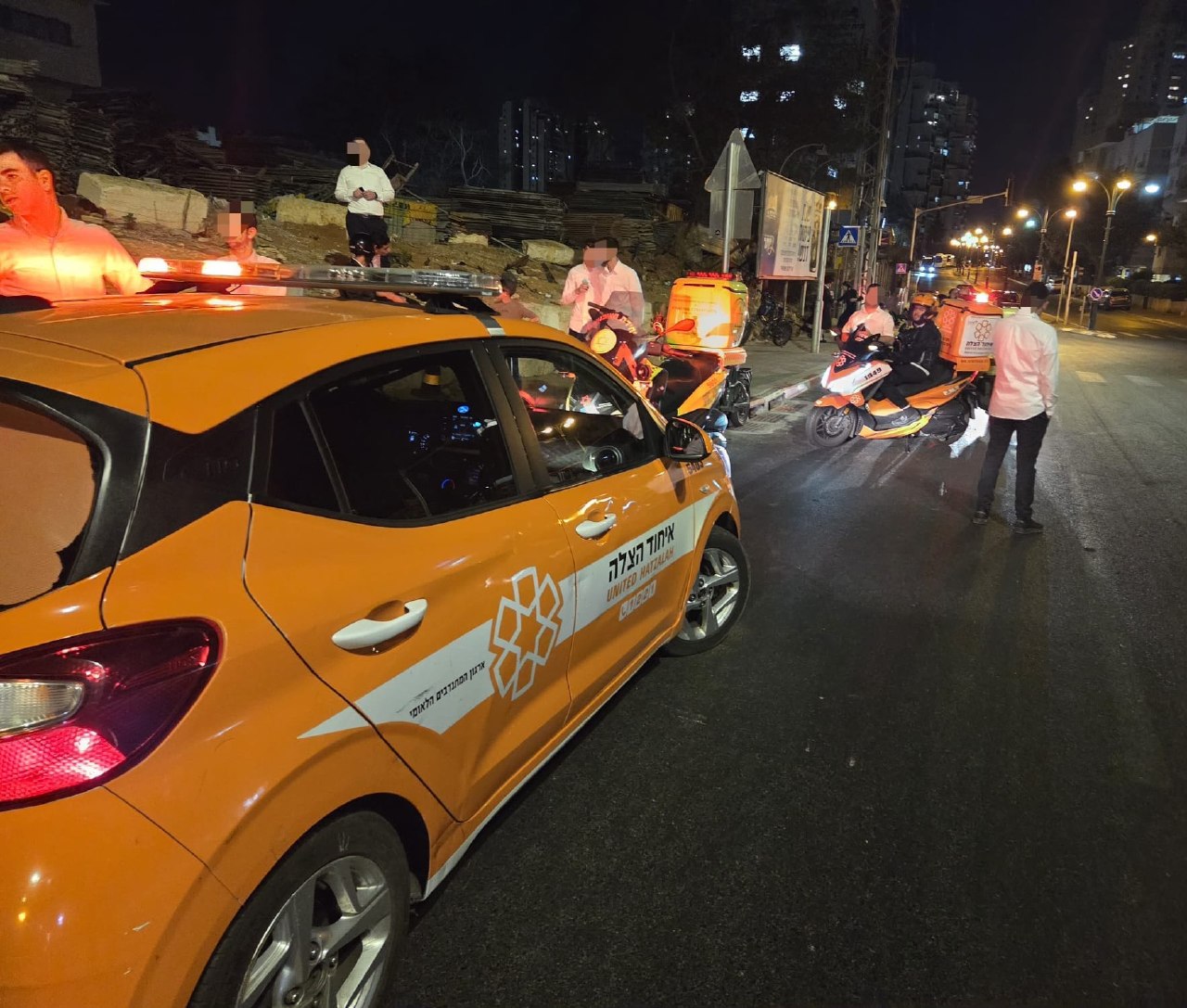 בני ברק: הולך רגל נפגע מאופניים חשמליים - מצבו בינוני...