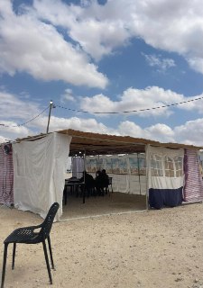 החיילים הפרוסים ברצועת עזה חוגגים את סוכות...