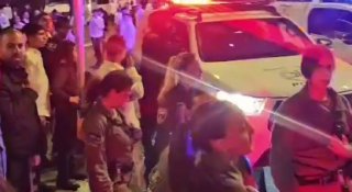 הפרות סדר נרשמו הלילה במהלך הילולת רבי נחמן בירושלים. המשטרה...