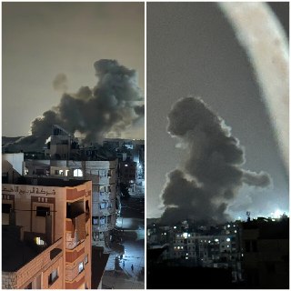 הפלסטינים מדווחים על פיצוץ יזום גדול של צה"ל בשכונת תפאח...