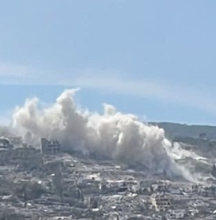 תקיפות חיל האוויר הישראלי בשעה האחרונה בדרום לבנון...
