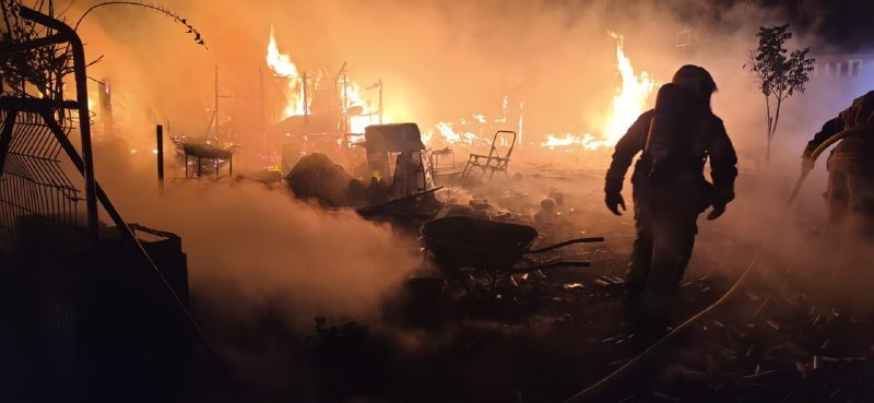 אור רביד: שרפה פרצה במבנה עץ בשטח חקלאי סמוך לזיכרון יעקב,...
