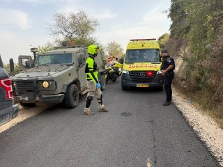 תיעוד מזירת האירוע בצפון...