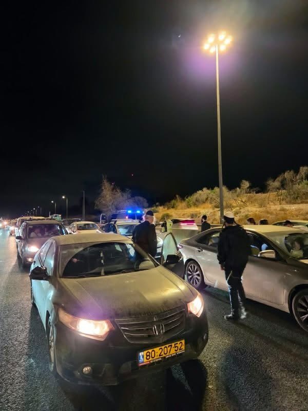 ימ"מ ושב"כ עצרו שלושה חשודים על כביש 1 בחשד שתכננו לבצע פיגוע...