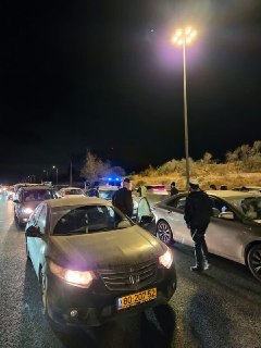 ימ"מ ושב"כ עצרו שלושה חשודים על כביש 1 בחשד שתכננו לבצע פיגוע...