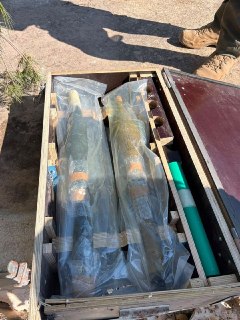 תמונות של אמצעי לחימה שאותרו במרחב הביטחוני בדרום לבנון:...