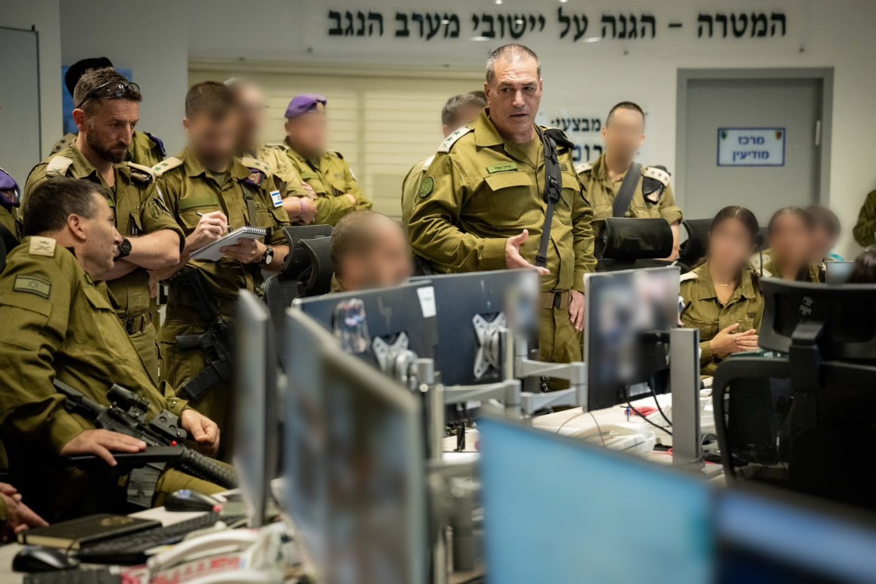 הרמטכ"ל באימון מפקדות של אוגדת עזה: "זהו אימון חשוב שנועד לשפר...