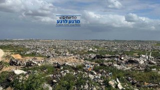 מחיקת בית חאנון מהמפה בצפון רצועת עזה הושלמה...