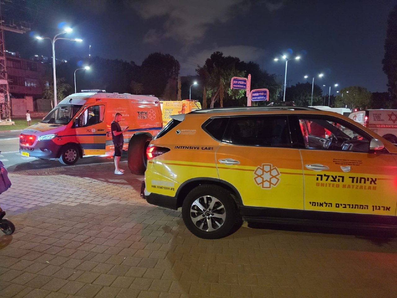 אשדוד: רוכב קורקינט חשמלי כבן 30 נפצע בינוני בתאונה...