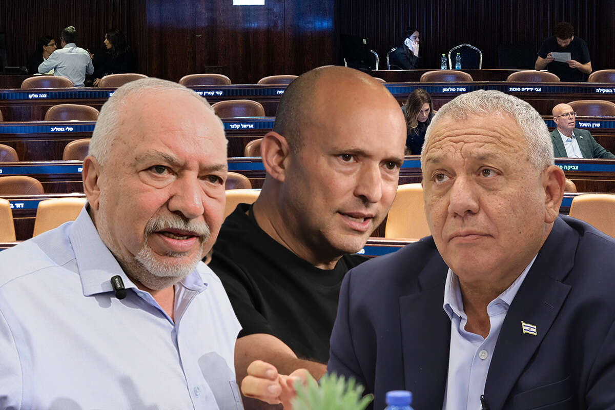 נפתלי בנט וגדי איזנקוט הטילו ספק פומבי באפשרות להעביר את "חוק...