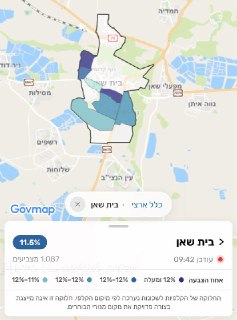 אחוזי ההצבעה הארציים בשיא...
