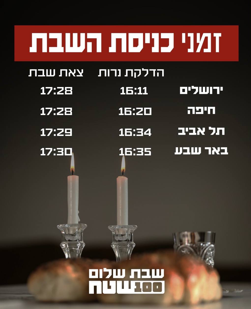 זמני השבת - פרשת “וירא”...