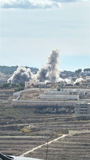 דרום לבנון: מטוסי קרב של צה"ל תוקפים בכפרים ברעשית וחדאת'א...