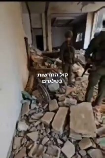 תיעוד מיוחד מהמנהרה בה שהה בכיר חמאס מוחמד דף: כיסא הגלגלים...