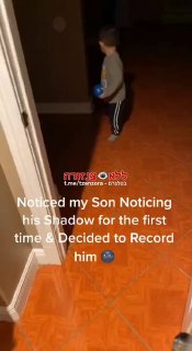 צפו • מה קורה כשילד מגלה את הצל של עצמו בפעם הראשונה....