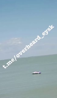 רגע נפילת ה-Su-25 הרוסי בים אזוב. הטייס מת....