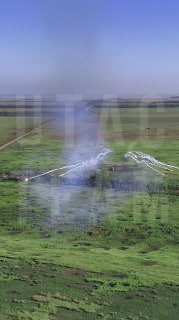 עבודת קרב של מסוקים אוקראינים בכיוון זפוריז'יה....