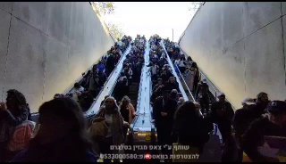 באמריקה. כמויות חוזרים מהפגנת התמיכה בישראל, עם ישראל חי...
