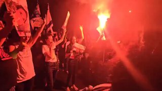 הערבים חוגגים על השמאלנים ברחוב עזה בירושלים...