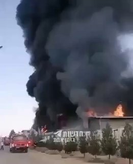 דיווחים ראשוניים: פיצוץ ענק במפעל גדול באיראן.