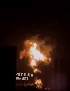 בית הזיקוק שושטאר באיראן עולה באש