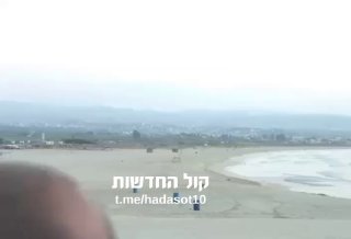 מטורףף ‏אתמול בחופי צור בדרום לבנון תקיפה ישראלית נתפסה ממש...