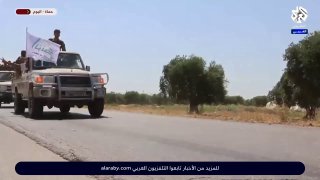 תיעוד כניסת כוחות המורדים הסורים לעיר חמה ...