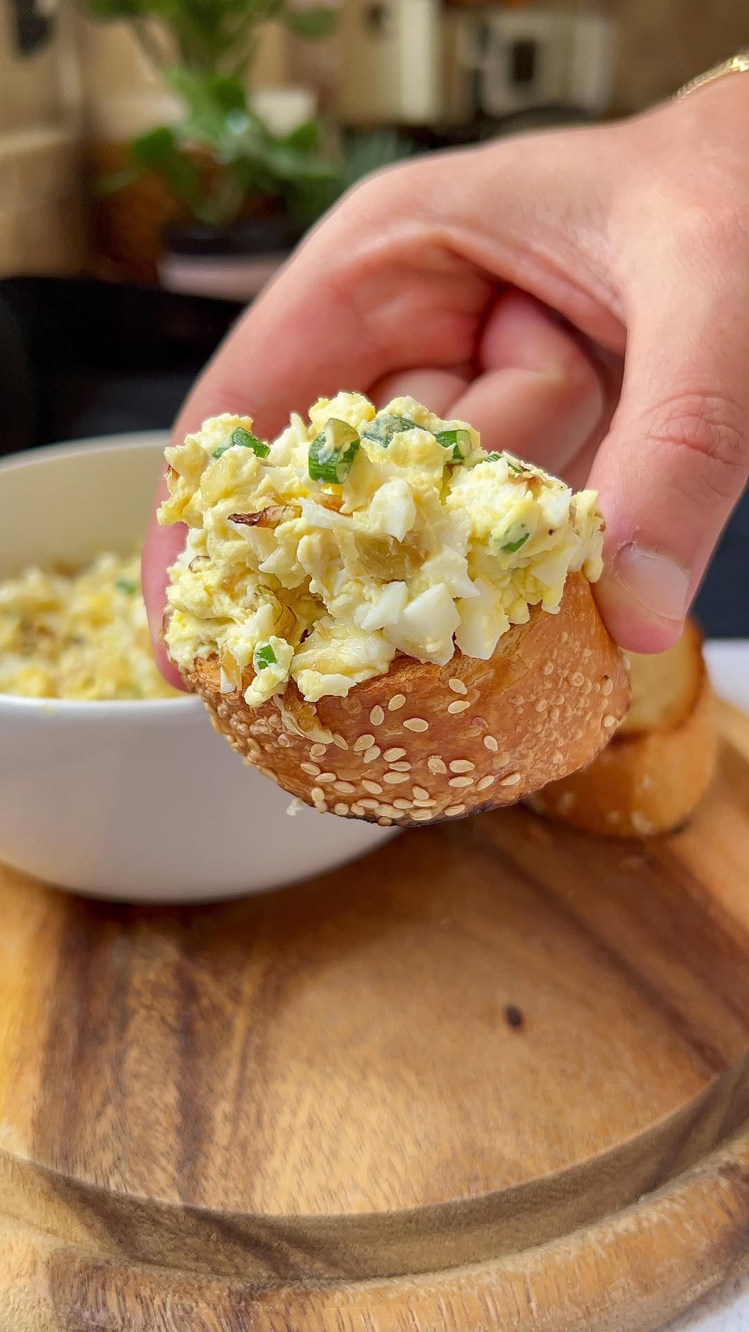 יש הרבה סוגים של סלט ביצים אבל זה קצת אחרת....