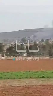 מחסן תחמושת שהותקף בדמשק...