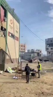 רחפן בפעולה בעזה...