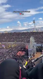 מהנקודה הכי גבוהה באיצטדיון בהלוויה של הנאצי נסראללה אתמול...