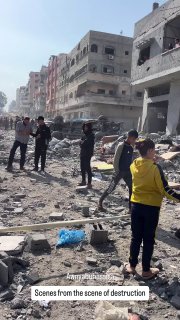 אחד המוקדים שהותקפו הלילה...