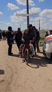 מחבל מבריח את אמא שלו על אופניים מתל סולטאן, רפיח...