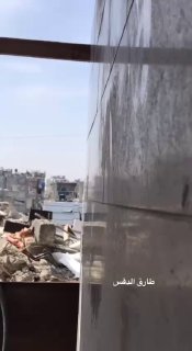 תקיפה עוצמתית במחנה הפליטים ג'באליה שבצפון הרצועה...