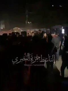 גם בלילה. נמשכות ההפגנות נגד חמאס....