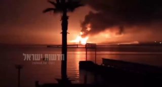 דיווחים בסוריה על תקיפות הלילה בלטקיה-...