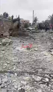 ההרס לאחר התקיפות בדרום לבנון לפני זמן קצר...