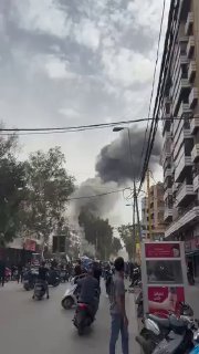 הפרבר הדרומי של ביירות שהותקף!