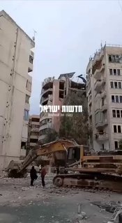 תיעוד נוסף של הבניין שהותקף בדאחייה....