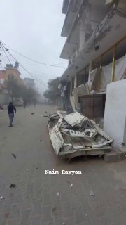 תיעוד מתקיפות חיל האוויר בנוסראיית בעזה לפני זמן קצר...